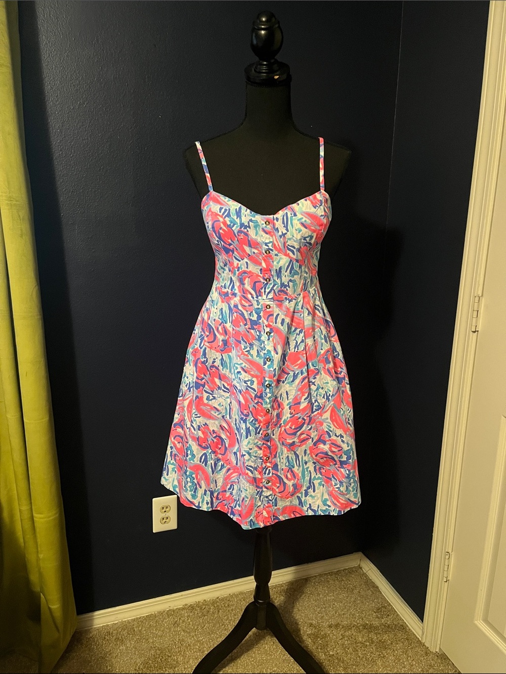 Lilly Pulitzer watercolor dress sz.4